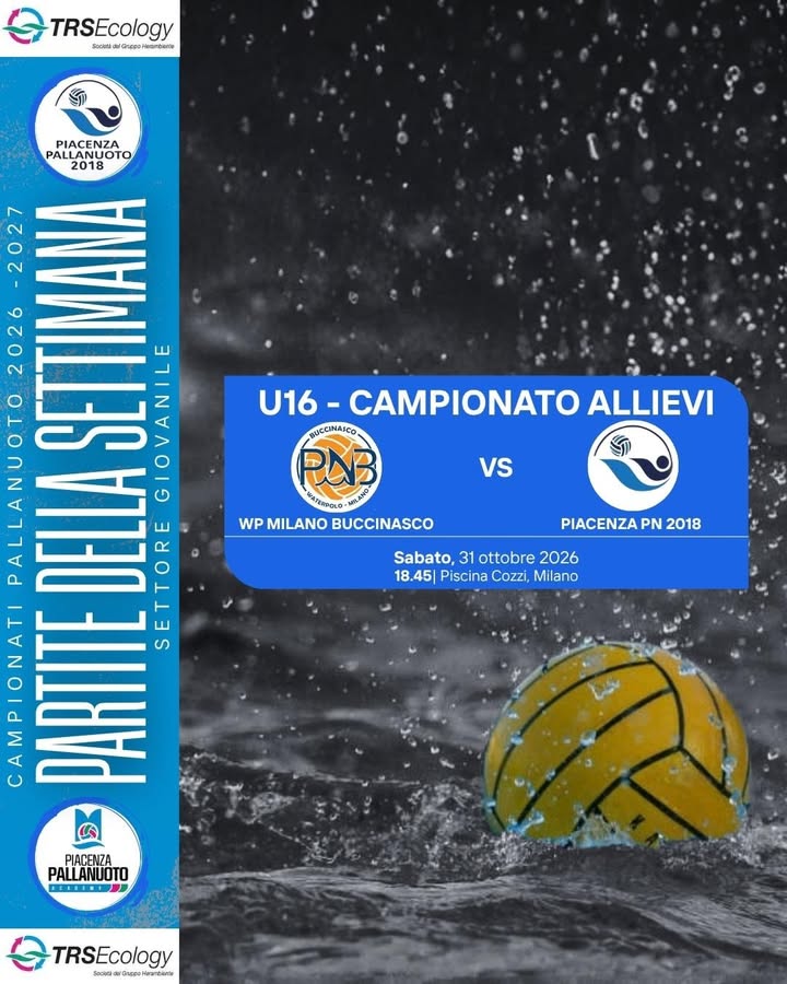 TRS Piacenza Pallanuoto 2018